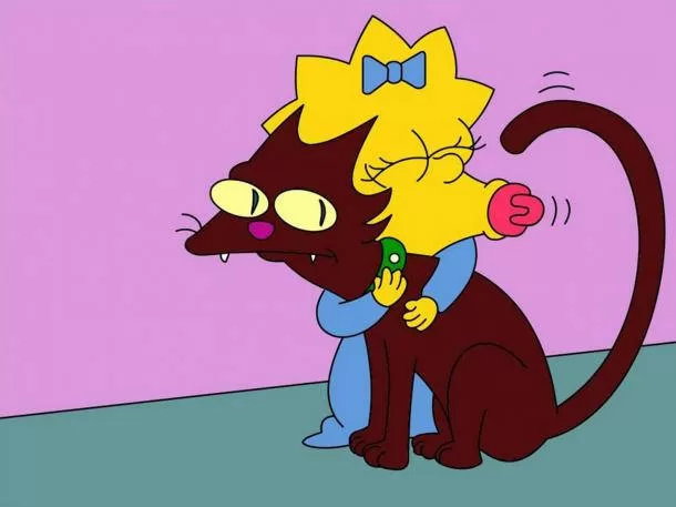 CAT SIMPSONS Gatos em filmes e séries