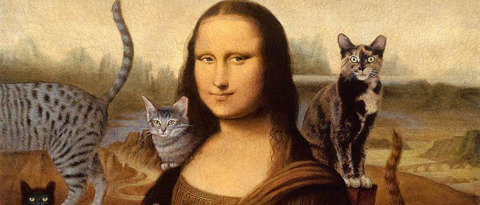 mona cat Cats and Art